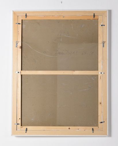 DAG DAHL (1928-1992). 20th century. Oil on...