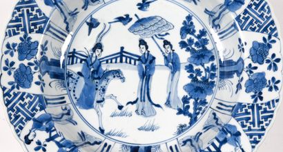 CHINE, fin XVIIè début XVIIIè. Inv 24002-17....