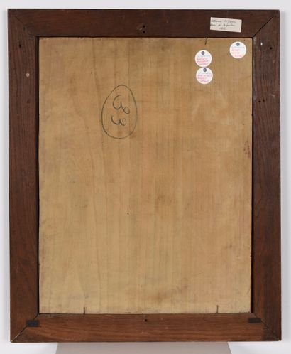 Adrien DUPAGNE (1980-1889). Inv 13. Oil on...