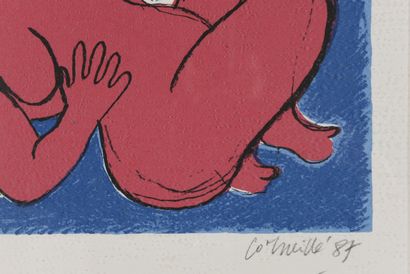 CORNEILLE (1922-2010). N°inv: 25008-82.
Signed....