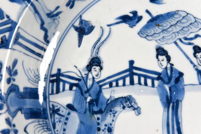 CHINE, fin XVIIè début XVIIIè. Inv 24002-17....