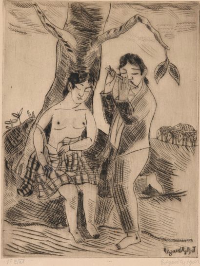 Edgard TYTGAT (1879-1957). N°inv: 25008-06.
Pointe...