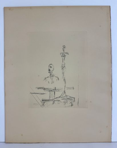 GIACOMETTI Alberto (1901-1966). Titre : 
