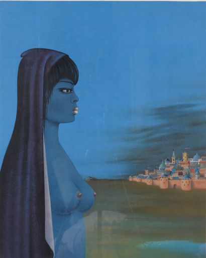 Félix LABISSE (1905-1982).N°inv 25008- 39.
Estampe-Multiple
Lithographie...