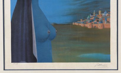 Félix LABISSE (1905-1982).N°inv 25008- 39.
Estampe-Multiple
Lithographie...