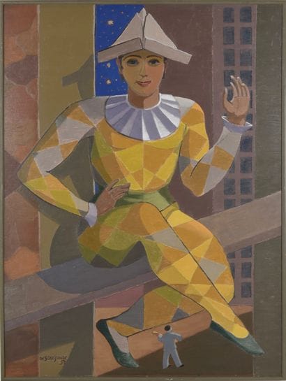Edgard SCAUFLAIRE (1893-1960)
Oil on panel.
Dated...