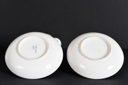MEISSEN. Fin XVIIIè. Inv: 26016-45. Paire...