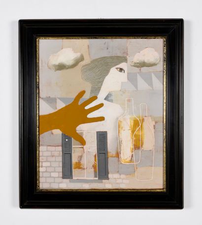 Jean OOSTERLYNCK (1915-1996). Inv 26005-30.
Oil...