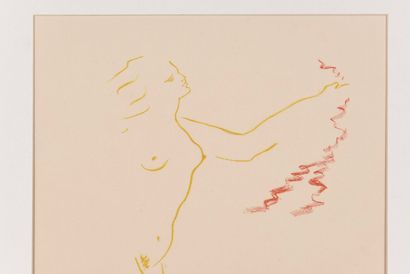 Jean COCTEAU (1889-1963). N°inv: 25008- 12.
Signée...
