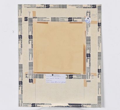 CORNEILLE (1922-2010). N°Inv:,25008-54. 
Signed.
Gouache...