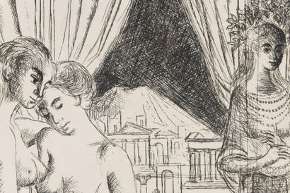 DELVAUX Paul (1897-1994). D'après. Inv: 72.
Grande...