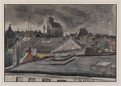 Edgard TYTGAT (1879-1957). N°Inv 25008-27.
Signed...