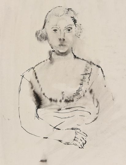 Paul DELVAUX (1897-1994).N°inv: 25020-57.
Dessin...
