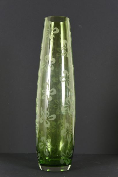 Green vase