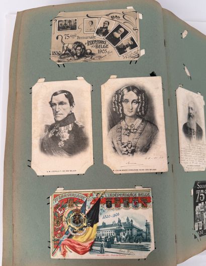Beautiful album of postcards. General and...