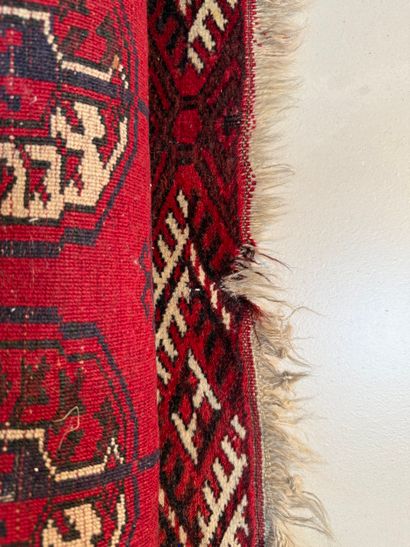 BOUKHARA. N° 25024-11. 
Small red, blue and...
