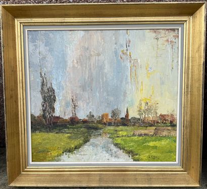 L. S. PERS. Inv. N° 33 V 26007.
Oil on panel.
Signed...