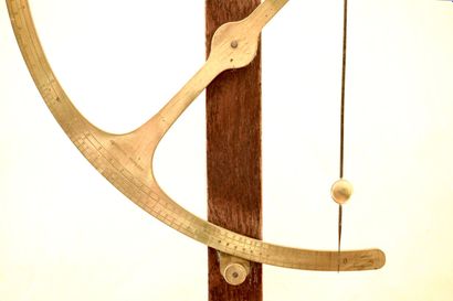 Brass scientific object. Probably a bala...