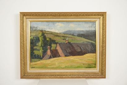 PIETRI Albert (1894-1956). Oil on canvas.
Farm...