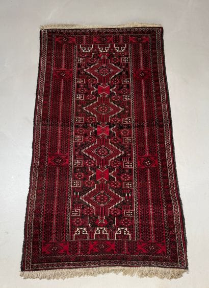 BOUKHARA. N° 25024-20. 
Small red, blue and...