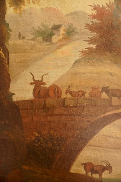 Oil on canvas late 18th century. Inv 26016-31.
Pastoral...
