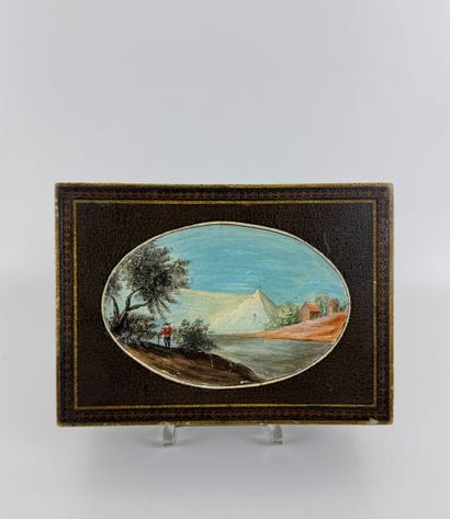 SPA. Inv 26016-27.pretty wooden Spa box with...
