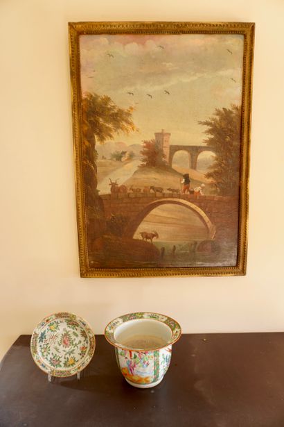 Oil on canvas late 18th century. Inv 26016-31.
Pastoral...