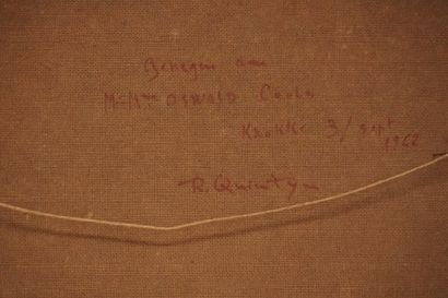 QUINTYN Robert (1916). Inv. N° 25 V 26007.
Oil...