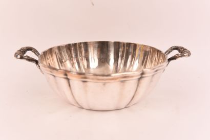 SILVER METAL. WISKEMAN for Bronfort, Liège.
Two...
