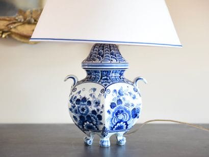 DELFT. Inv 26016-16. 
Large modern vase with...
