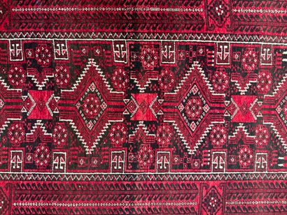 BOUKHARA. N° 25024-20. 
Small red, blue and...