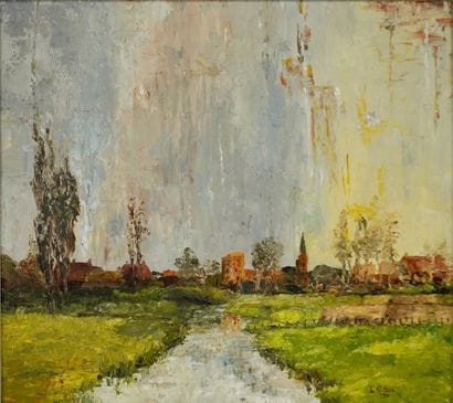 L. S. PERS. Inv. N° 33 V 26007.
Oil on panel.
Signed...