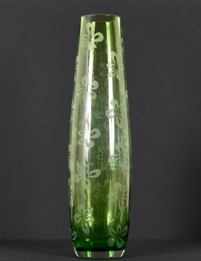 Green vase