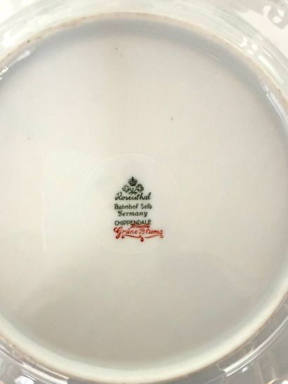 ROSENTHAL. Bahnof Selb Germany. N°25024-28.
Service...