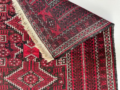 BOUKHARA. N° 25024-20. 
Small red, blue and...