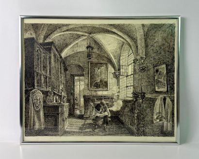 Pierre THUNUS to be identified. Engraving.
Representation...