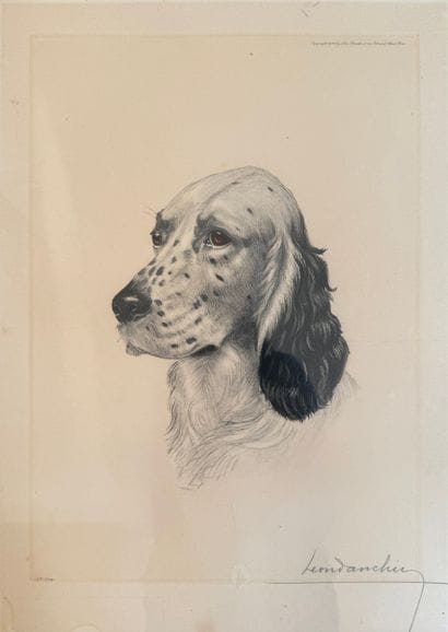 Léon DANCHIN. (1887-1938). Inv: 26016-54.
Etching...