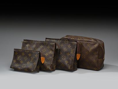 LOUIS VUITTON
Set of four toilet bags in...