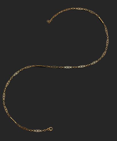 18K yellow gold chain (750°°° - hallmark:...