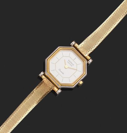 GERKA 
Montre-bracelet de dame en or jaune...