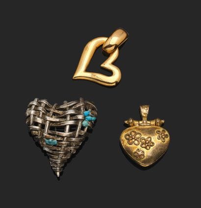CHRISTIAN LACROIX
Jewelry set including :...