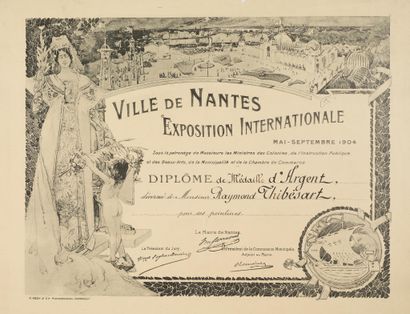 Diplômes Raymond THIBÉSART (1874-1968)
Réunion...