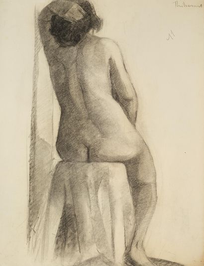 Raymond THIBÉSART (1874-1968)
Etude de nu...