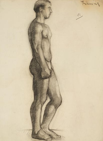 Raymond THIBÉSART (1874-1968)
Etude de nu...
