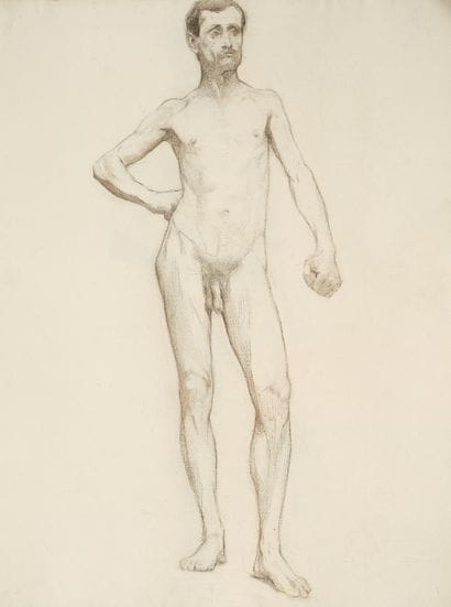 Raymond THIBÉSART (1874-1968)
Etude de nu...