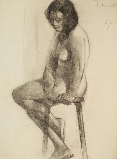 Raymond THIBÉSART (1874-1968)
Etude de nu...