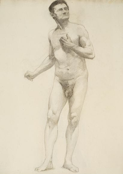 Raymond THIBÉSART (1874-1968)
Etude de nu...