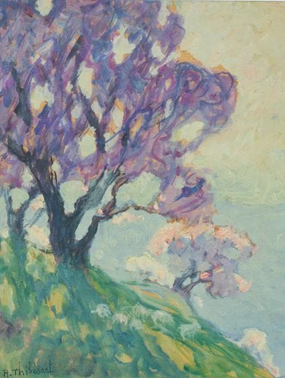 Raymond THIBÉSART (1874-1968)
Les coteaux...