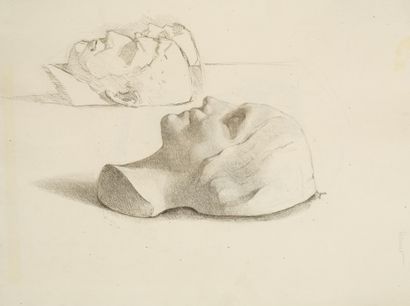 Raymond THIBÉSART (1874-1968)
Etude de sculptures.
Réunion...