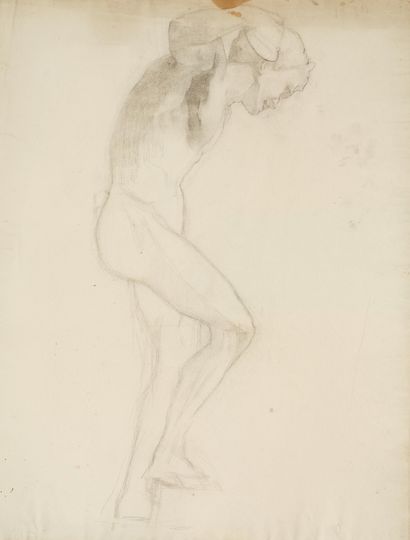 Raymond THIBÉSART (1874-1968)
Etude de nu...